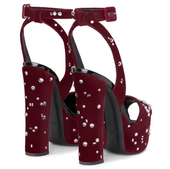 giuseppe zanotti • NEW • Swarovski platform heels - Picture 5 of 8